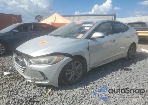 2018 Hyundai Elantra Sel z USA, uszkodzony, nr VIN 5NPD84LF5JH348799